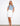 Charlie B white stretch twill skort with frayed hem, the answer to skort vs shorts for summer