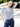 Haut en coton crochet filet rayé - Rayures