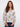 Printed Plush Knit V-Neck Sweater - Holland