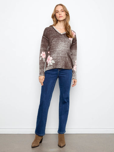 Embrace the comfort of this drop-shoulder design made from a soft cotton blend, ensuring all-day coziness by Charlie B.