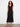 Elegant black crochet maxi dress featuring a breathable 100% cotton fabric, perfect for summer outings by Charlie B.