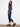 Knit Denim Jogger Pants - Blue Black