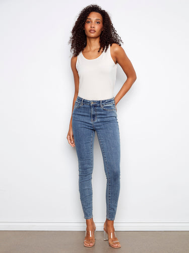 Jean skinny Carine - Bleu moyen