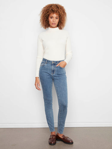 Jean skinny Carine - Bleu moyen