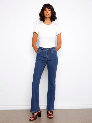 Jean évasé Celine - Indigo