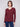 Cabernet sweater with a V neckline and plush texture, perfect for a cozy yet stylish look by Charlie B.
