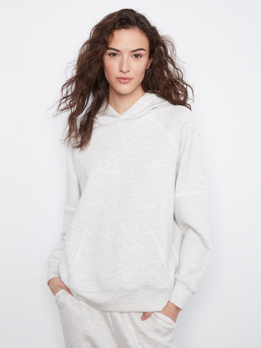 This hoodie features a relaxed fit, perfect for casual days. The soft fabric ensures comfort and style by Charlie B.