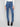 Stretch denim jeans in medium blue with a chic five-pocket style by Charlie B.
