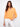 Orange top with a stylish notch neckline and front knot detail, crafted from 100% cotton for comfort and breathability by Charlie B.