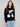 Black cherry intarsia sweater featuring a crew neck design and chic style by Charlie B.