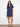 Dress with a collared V-neck design, featuring a relaxed fit and knee-length cut for casual elegance by Charlie B.