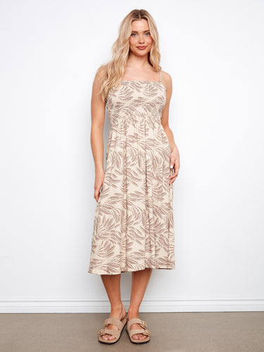 The garment can easily transform from a skirt into a chic midi dress. By Charlie B.