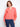 Coral blouse featuring a stand neckline and button-front closure, adding a touch of elegance to your wardrobe. By Charlie B.