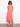 A coral midi dress featuring a classic crew neckline and short sleeves, crafted from 100% cotton for everyday comfort by Charlie B.
