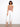 White cropped jeans with a wide fit and floral embroidery, featuring a regular rise and stretch denim by Charlie B.
