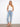 Light blue slim fit jeans with a stylish cuffed hem, offering a chic and modern look by Charlie B.