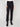 Ankle-length black pants crafted from stretch fabric for comfort and elegance by Charlie B.