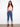 Blue jeans with a regular rise and embroidered cuffs, featuring a stylish five-pocket design by Charlie B.