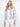 Light blue jacket with floral embroidery, showcasing a short length and elegant design by Charlie B.