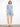 Denim shorts in light blue with delicate side embroidery, offering a stylish five-pocket design by Charlie B.