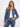 Denim jacket featuring stylish frayed edges for a trendy look, perfect for casual outings. By Charlie B.
