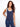 Navy sleeveless tank top with a stylish crochet detail enhancing the neckline, perfect for casual outings by Charlie B.