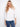 White top with 3/4 sleeves and a stylish front seam detail, crafted from organic cotton, by Charlie B.