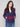 Plaid boucle knit coat with practical welt pockets, ideal for everyday wear by Charlie B.