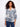 Floral Henley blouse featuring a half-button design, perfect for casual outings. Experience style and comfort by Charlie B.