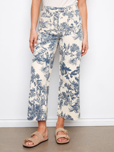 The cropped length of these pants adds a trendy touch to your wardrobe, making them ideal for warm weather adventures by Charlie B.