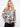 Daisy printed sweater featuring a chic fishnet crochet design for a trendy look by Charlie B.