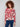Floral print sweater with plush texture, showcasing vibrant red and pink hues in a cozy design by Charlie B.