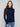 Chic navy ribbed knit sweater offering long sleeves for added comfort and style by Charlie B.