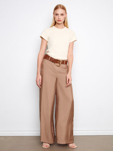 These pants feature a wide leg design, adding elegance to any outfit. Crafted for comfort and style by Charlie B.