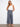 Indigo pants featuring a regular rise and button front, crafted from stretch linen for comfort and style by Charlie B.