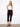 Black capri pants with a slim leg, designed in a pull-on style for ease and comfort by Charlie B.