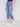 Cropped Pull-On Jeans with Hem Tab - Medium Blue - Charlie B Collection Canada - Image 3