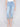 Cropped Jeans with Embroidered Cuff - Light Blue - Charlie B Collection Canada - Image 2