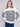 Ottoman Cotton Funnel Neck Sweater - Nautical - Charlie B Collection Canada - Image 1
