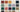 Seasonal colour palette swatches