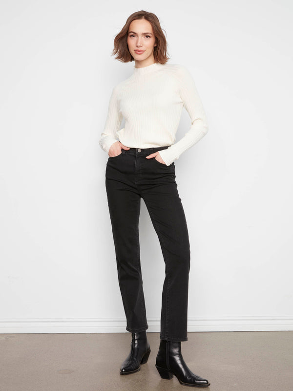 Women's Black Jeans & Grey Denim - Charlie B Collection Canada