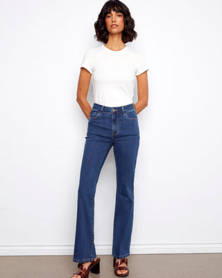 Flare Denim Jeans for Women - Charlie B Collection Canada