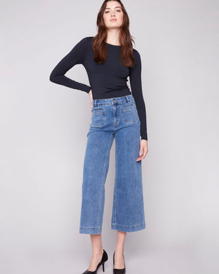 Flare Denim Jeans for Women - Charlie B Collection Canada