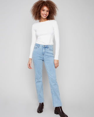 Straight Leg Jeans for Women - Charlie B Collection Canada