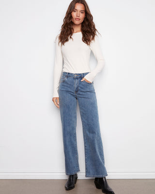 Wide Leg Jeans for Women | Charlie B Collection Canada