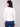 Natural long-sleeve top with a crew neck, featuring a sleek fit and super stretchy fabric by Charlie B.