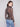 Spruce printed mesh long-sleeve top with a mock neck and side gatherings by Charlie B.