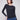 Elegant black knit top with a crew neckline and cotton blend fabric, perfect for any occasion by Charlie B.