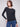 Elegant black knit top with a crew neckline and cotton blend fabric, perfect for any occasion by Charlie B.