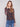 Slim fit floral mesh top with long sleeves and a delicate design by Charlie B.